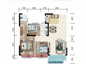 郴州-资兴市江山府为您提供A户型鉴赏