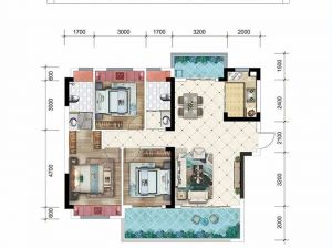 郴州-资兴市江山府为您提供B户型鉴赏