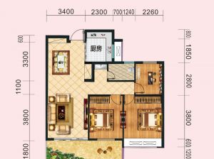 郴州-永兴县龙山家居建材广场为您提供3栋B户型鉴赏