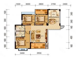 郴州-宜章县万利星城为您提供A1户型鉴赏