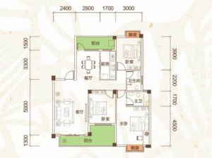 郴州-汝城县三江花苑为您提供A户型鉴赏