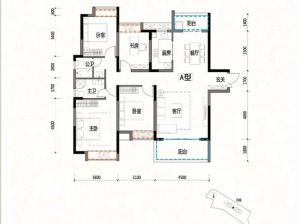 郴州-宜章县盛德华府为您提供12栋A户型鉴赏