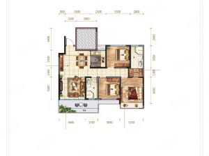郴州-宜章县天邦宜章城为您提供B户型鉴赏