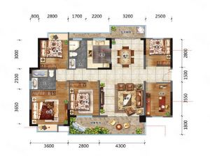 郴州-汝城县恒泰领秀城为您提供C2户型鉴赏