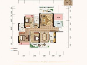 郴州-永兴县中瑞碧雲府为您提供A1户型鉴赏