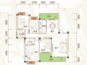 郴州-汝城县三江花苑为您提供B户型鉴赏