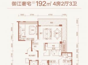 郴州-资兴市秀水怡城为您提供3栋B户型鉴赏