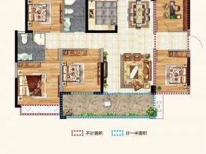 郴州-汝城县东方明珠海上会为您提供5栋A5户型鉴赏