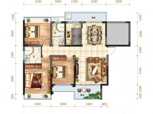郴州-宜章县天邦宜章城为您提供A户型鉴赏
