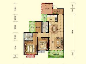 株洲-攸县幸福里为您提供A户型鉴赏