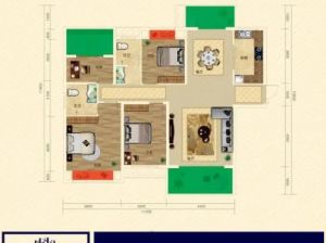 株洲-攸县景秀家园D区为您提供2栋A户型鉴赏