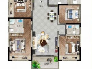 株洲-茶陵县城央首府为您提供B户型鉴赏