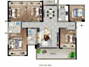 株洲-茶陵县城央首府为您提供A户型鉴赏