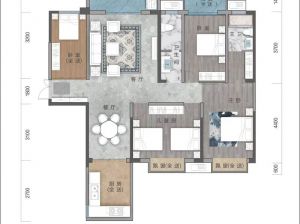 衡阳-耒阳市九三华樾为您提供C户型鉴赏