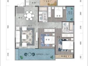 衡阳-耒阳市九三华樾为您提供A户型鉴赏