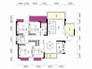郴州-嘉禾县皇廷凤凰城为您提供1栋A户型鉴赏