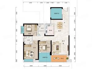 郴州-嘉禾县皇廷江山府为您提供B户型鉴赏