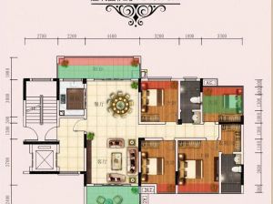 郴州-汝城县东江华府为您提供1栋01户型鉴赏
