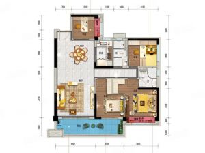 郴州-桂阳县碧桂园为您提供YJG125户型鉴赏