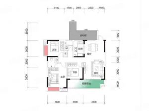 郴州-桂阳县德泰鑫龙华府为您提供C1户型鉴赏