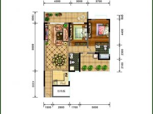 郴州-桂阳县耀华金都汇为您提供B2-4户型鉴赏