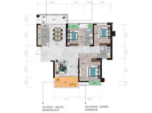 郴州苏仙区时代天骄为您提供06户型鉴赏
