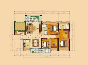 郴州-桂阳县麒麟首府为您提供7#B户型鉴赏