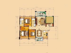 郴州-桂阳县麒麟首府为您提供7栋A户型鉴赏