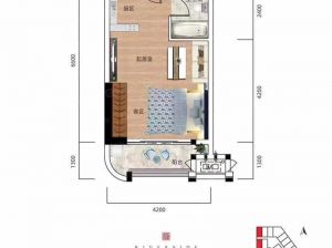 郴州苏仙区金钟滨江府为您提供H2户型鉴赏
