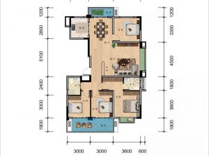 郴州-安仁县万福公馆为您提供A2户型鉴赏