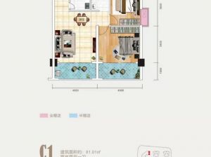 郴州苏仙区林邑翰庭为您提供C1户型鉴赏
