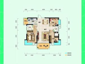 郴州苏仙区东岭嘉园为您提供B2户型鉴赏
