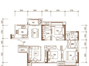 郴州苏仙区汇景雍和居为您提供B户型鉴赏