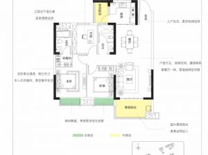 郴州苏仙区众联瓏熙府为您提供B1户型鉴赏