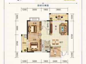 郴州苏仙区湖畔家苑为您提供4栋01户型鉴赏