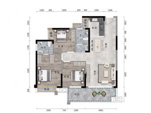 郴州苏仙区东城上筑为您提供B户型鉴赏