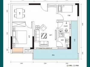 郴州苏仙区东方新城北苑为您提供A-8户型鉴赏