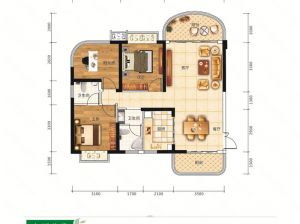 郴州苏仙区飞天翠水源为您提供A1户型鉴赏