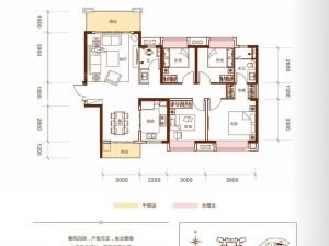郴州苏仙区凤凰名邸为您提供04户型鉴赏