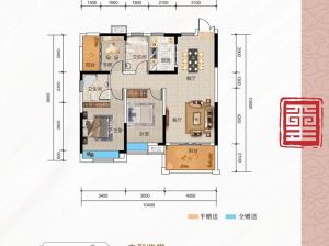 郴州苏仙区建投东玺台为您提供C4户型鉴赏