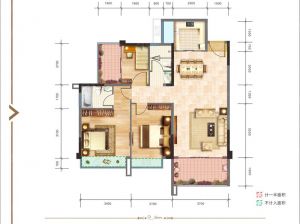 郴州苏仙区盛世华庭为您提供B户型鉴赏