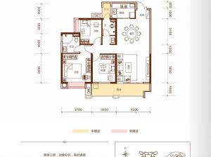 郴州苏仙区凤凰名邸为您提供03户型鉴赏