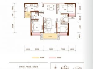 郴州苏仙区凤凰名邸为您提供02户型鉴赏