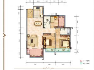 郴州苏仙区盛世华庭为您提供E户型鉴赏