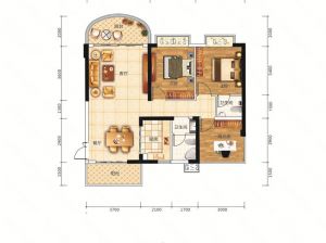 郴州苏仙区飞天翠水源为您提供A2户型鉴赏