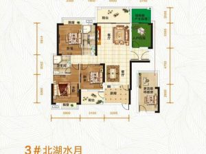 郴州北湖区北湖中央公园为您提供3栋北湖水月鉴赏