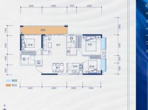 郴州北湖区德惠公馆为您提供A5户型鉴赏