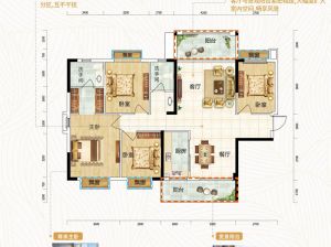 郴州北湖区东升丹桂园为您提供2栋6户型鉴赏