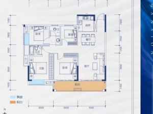 郴州北湖区德惠公馆为您提供A2户型鉴赏