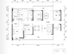 郴州北湖区建投北湖名著为您提供揽湖户型鉴赏